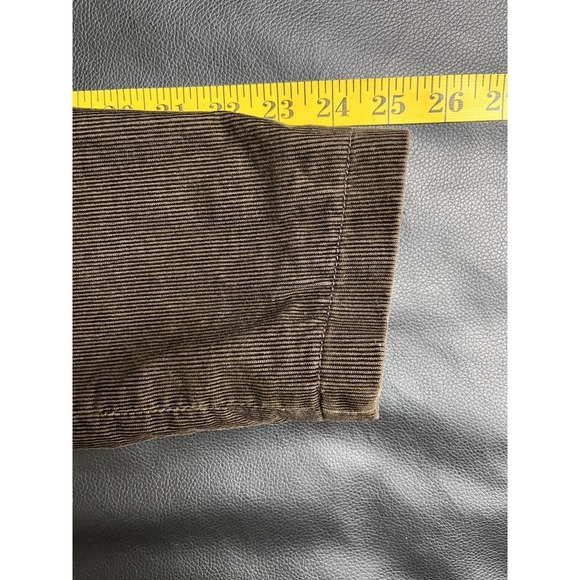 J.Crew Vintage Corduroy Blazer Brown Medium Unisex 3 Button Jacket FALL 2006 Y2K - Picture 10 of 14